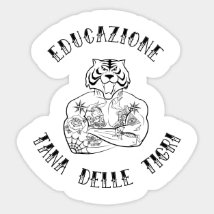 Educazione tana delle tigri Sticker